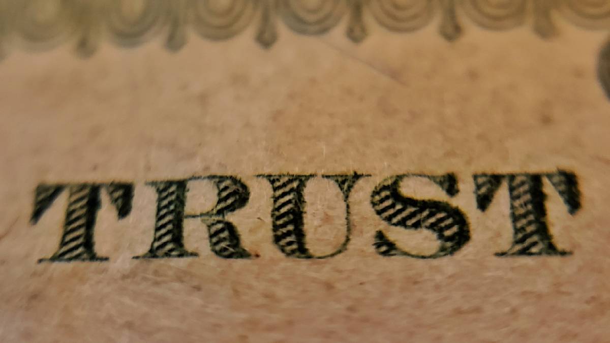 
A picture of the word trust which is something that borderline personalities lack.
