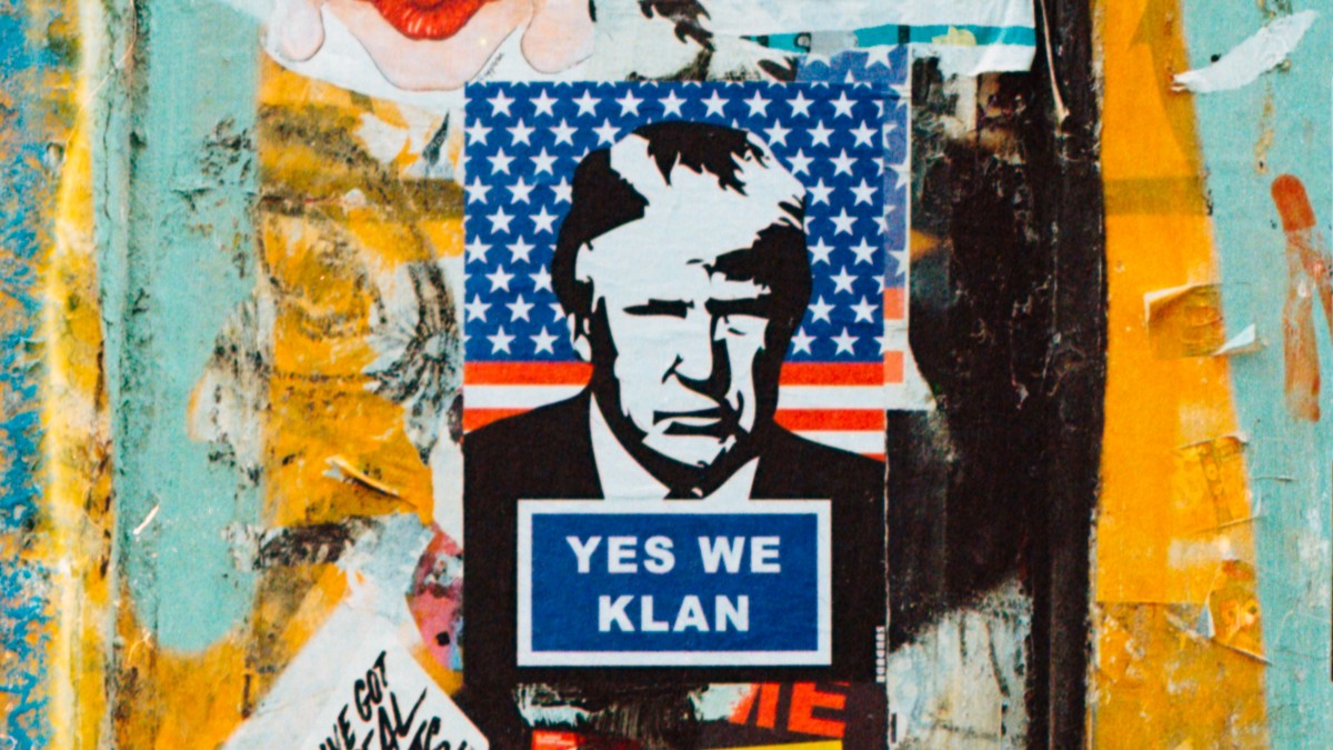 
a politically charged poster of a radically conservative leader with my way or the highway politics
