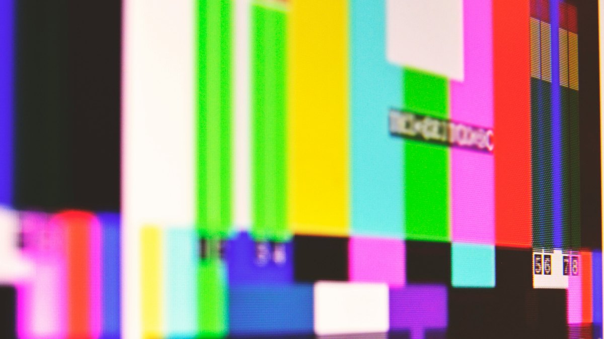 
a screen showing multiple colors signifying excessive information that manufactures curiosity
