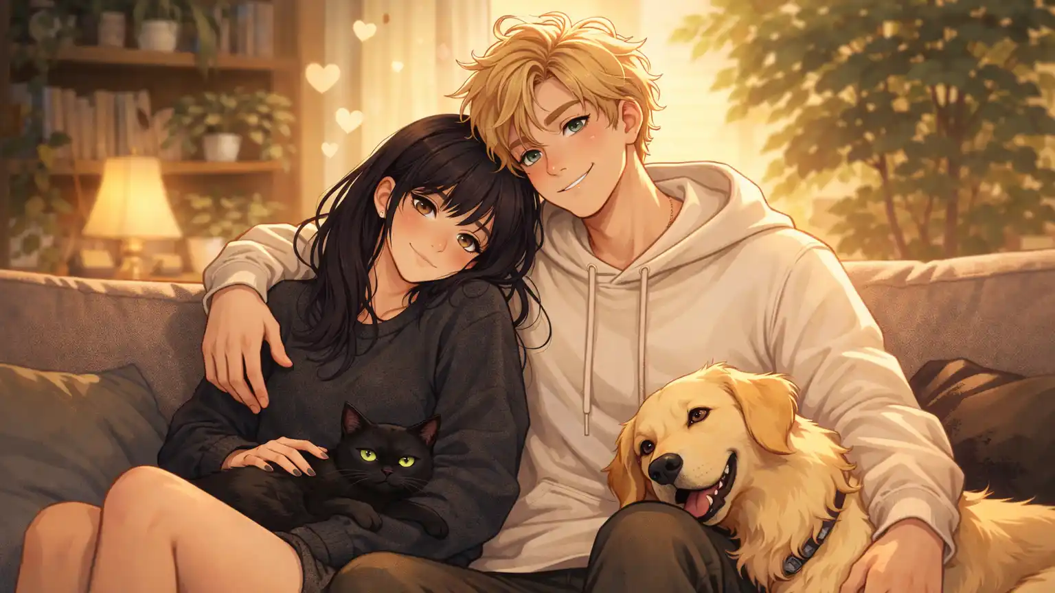 A Psychologist Breaks Down The 'Black Cat And Golden Retriever' Relationship Theory