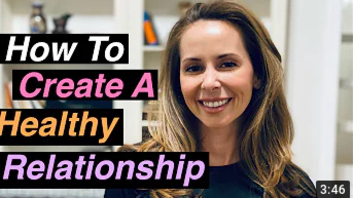 
Jourdan Travers, LCSW discussing the principles of healthy relationships on YouTube
