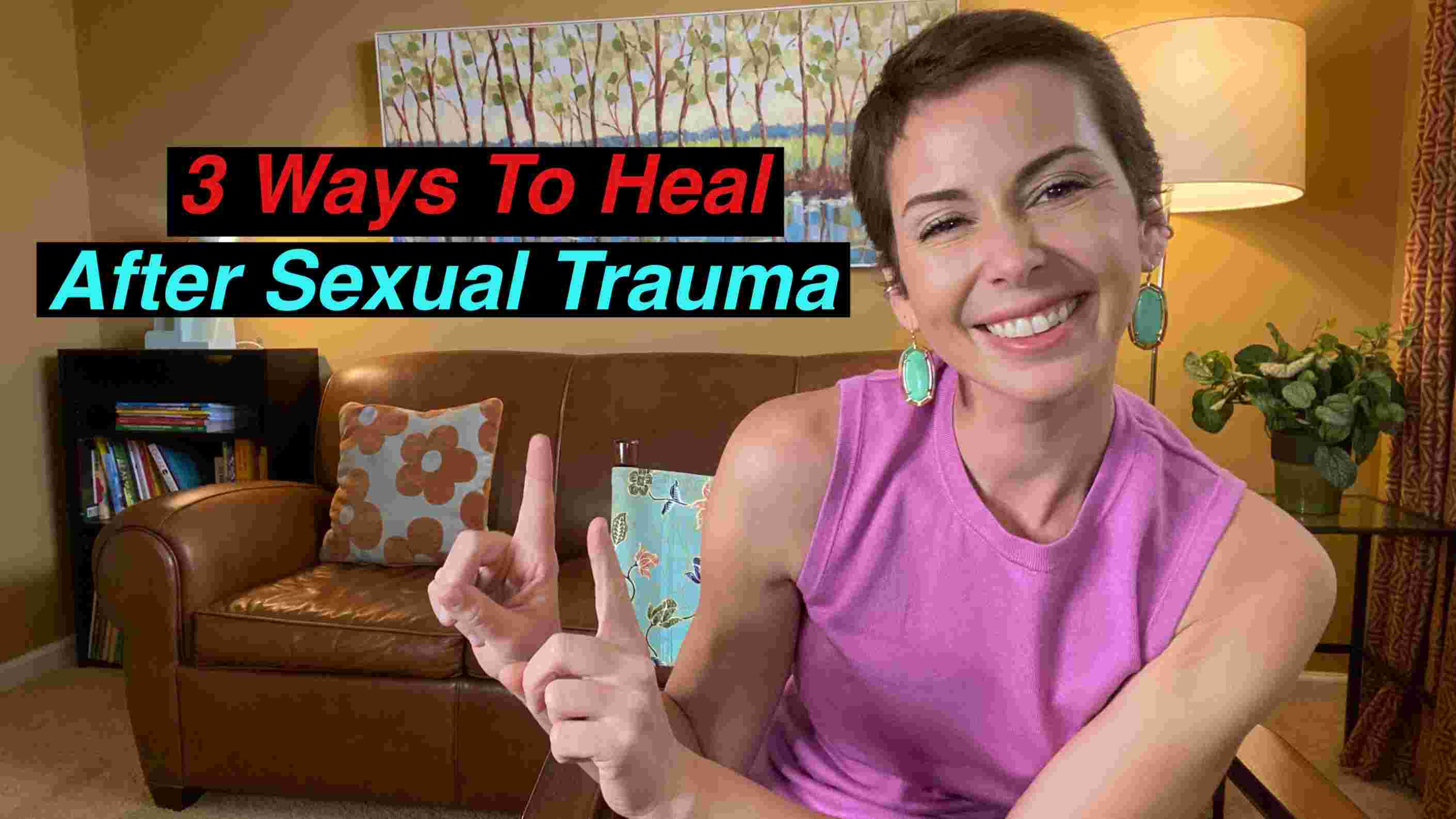 
Jourdan Travers, LCSW discusses how you can bounce back from a traumatic sexual experience
