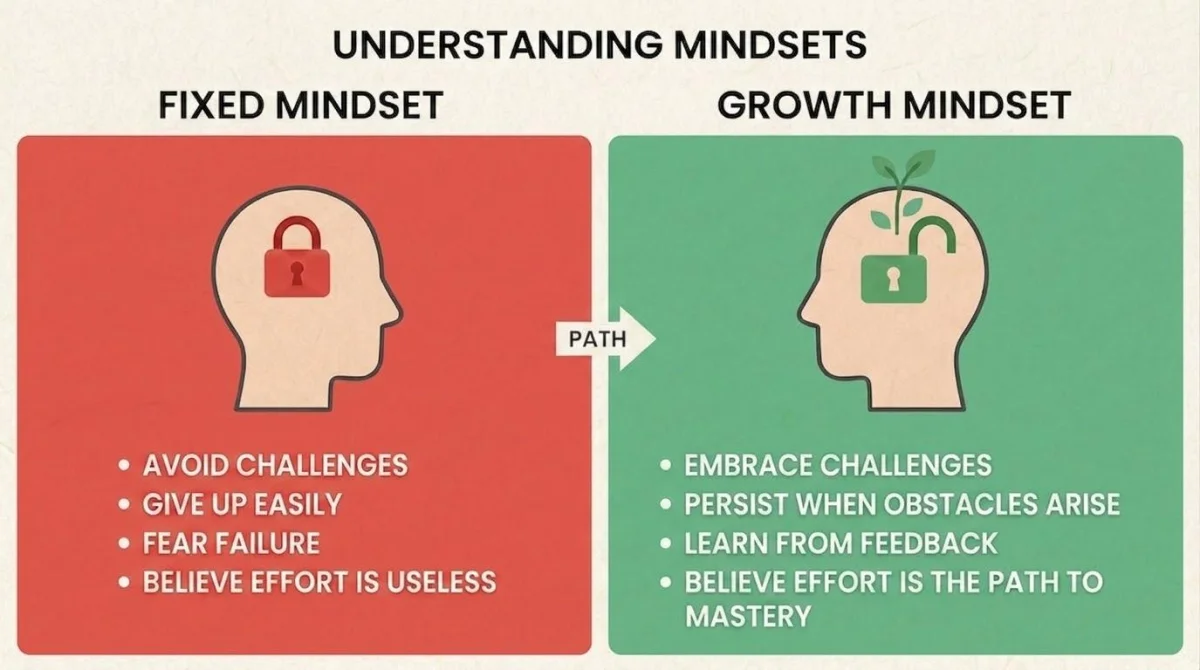 Possessing a growth mindset matters in all aspects of life, but it is especially important when it comes to the way you think about your career.