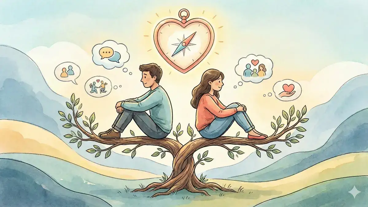 Personality test scale image