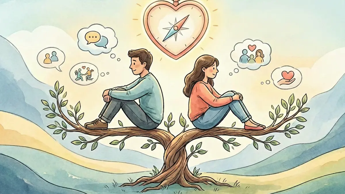 Personality test scale image