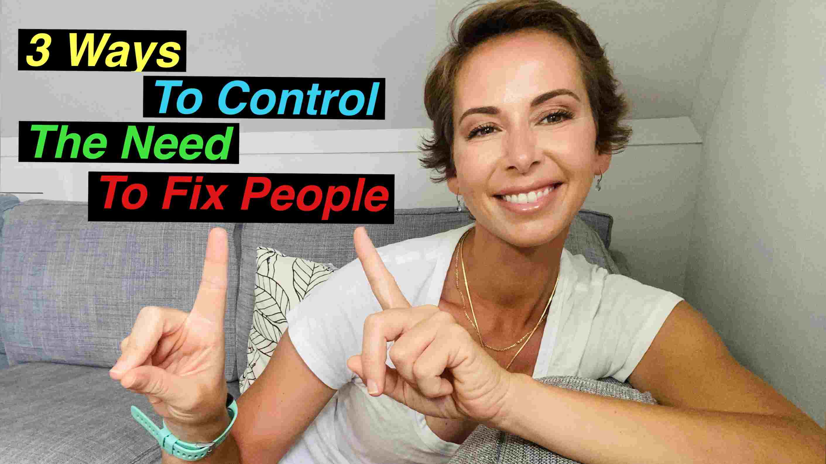 
Jourdan Travers, LCSW talks about how to control your urge to fix people and their personalities
