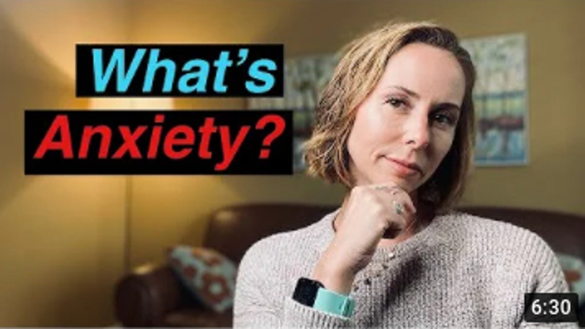 
Jourdan Travers, LCSW talking about anxiety on YouTube
