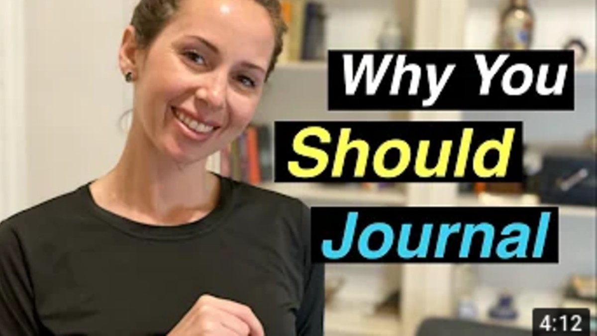 
Jourdan Travers, LCSW talking about why you should keep a journal on YouTube
